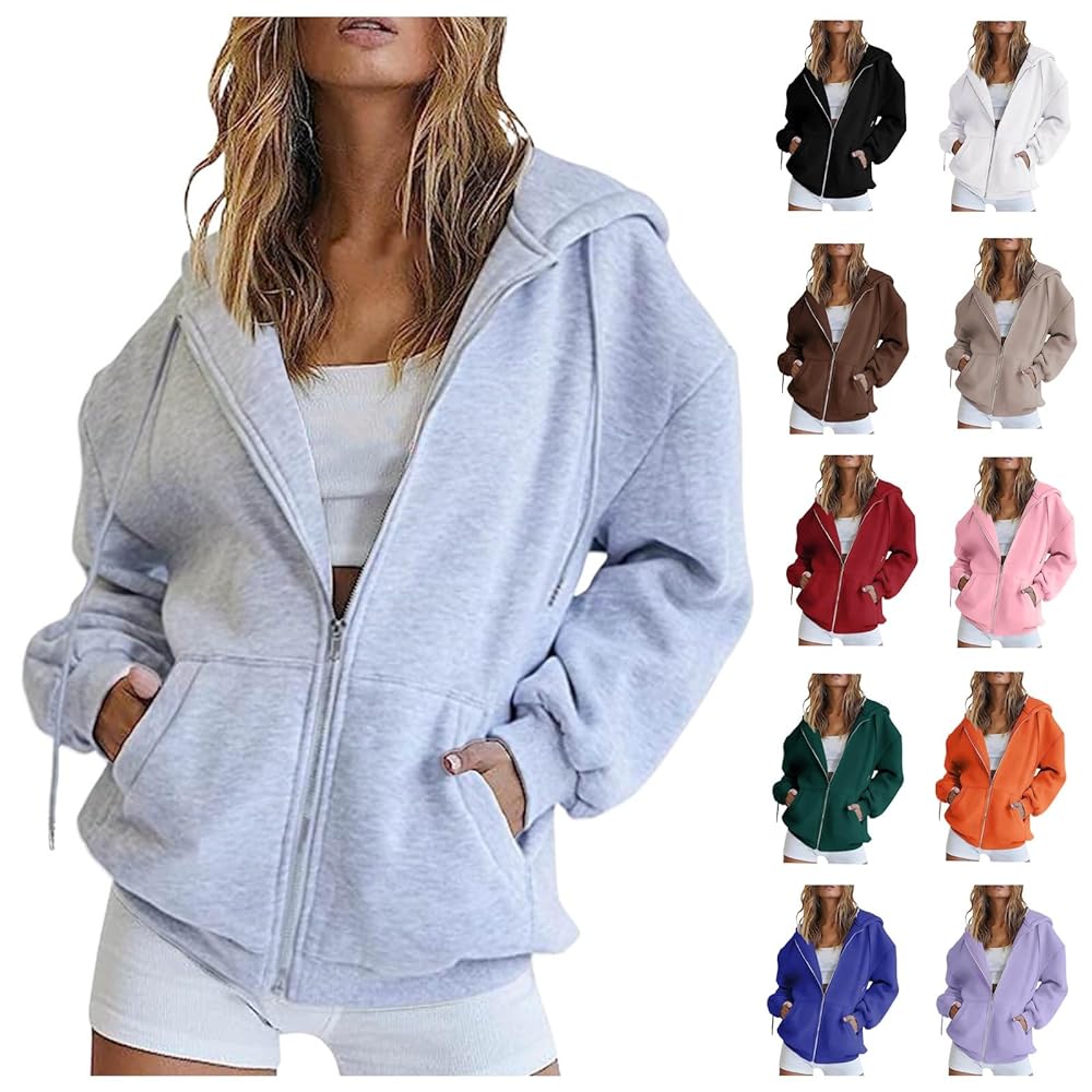 トップス COYSEIO EARMUFFS HOOD ZIP-UP F Coyseio Earmuffs Hood Zip-Up - Light Grey | International Store